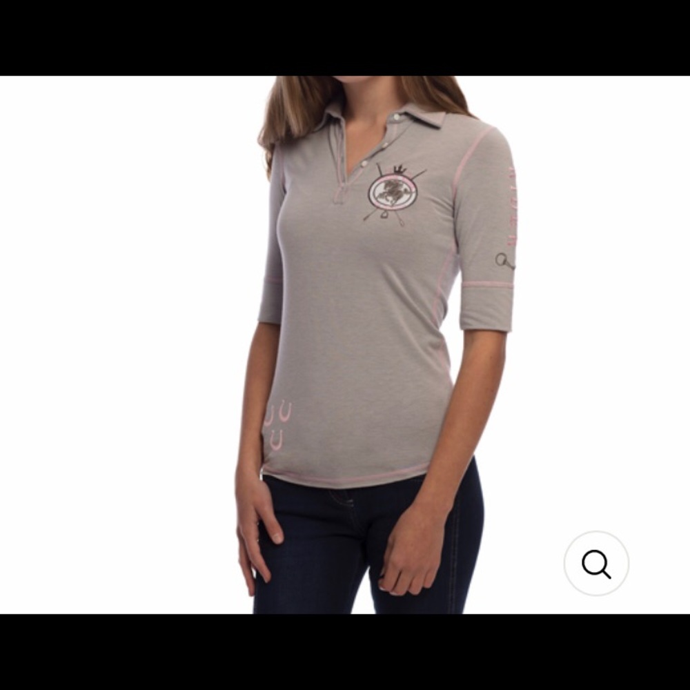 GR Goode Rider polo shirt size M